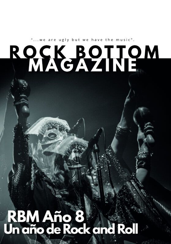 Año 8 ya disponible: Rock Bottom Magazine en papel: Un año de Rock and Roll