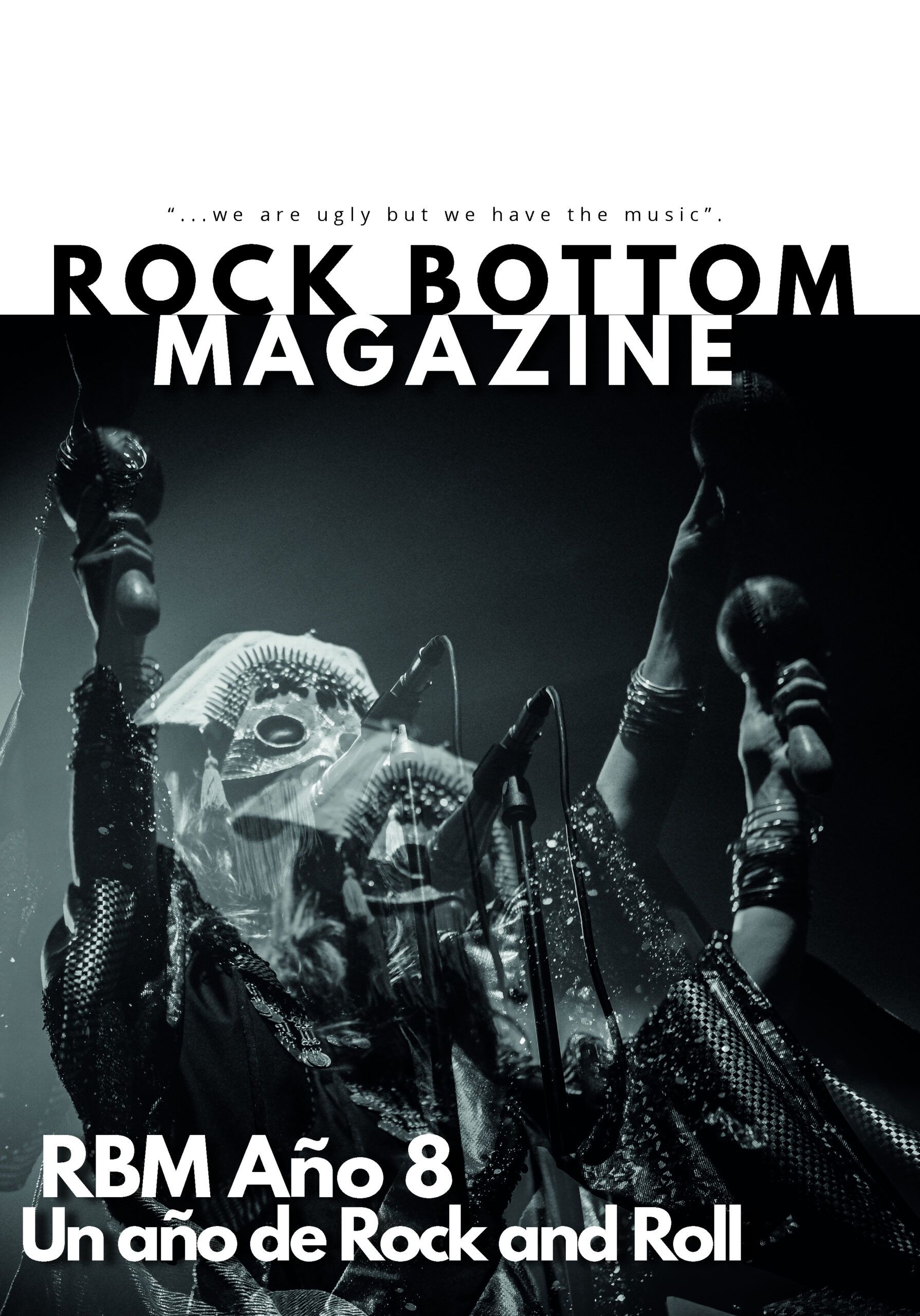 Año 8 ya disponible: Rock Bottom Magazine en papel: Un año de Rock and Roll